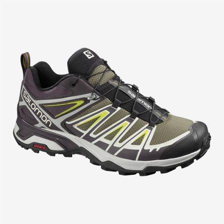 Scarpe Trekking Salomon X ULTRA 3 Uomo Verde Oliva IT 5-U10